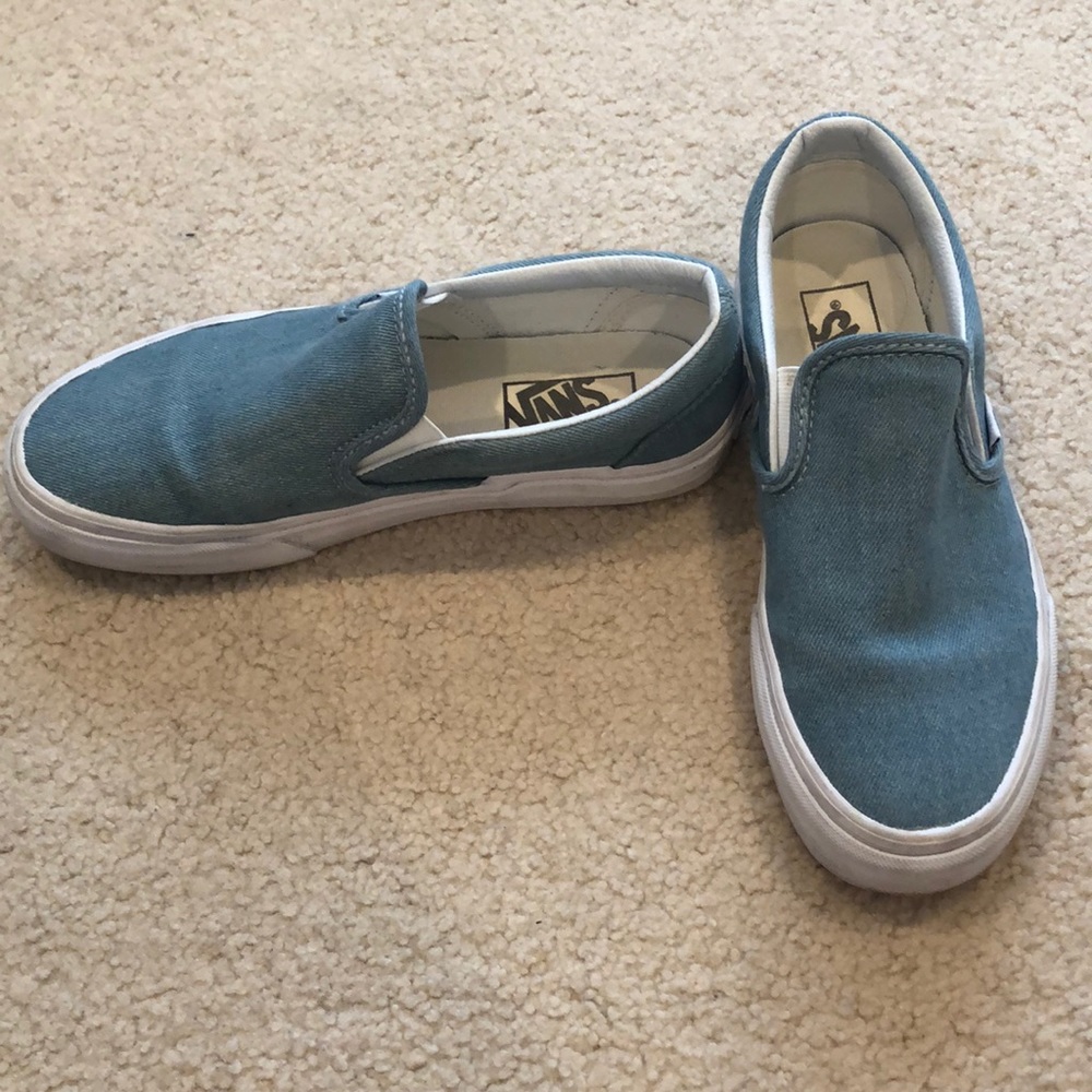 Madewell X Vans unisex denim slip on sneaker